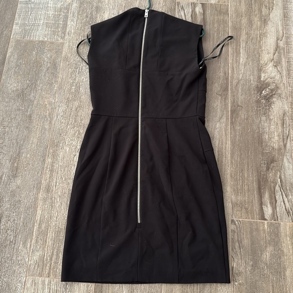 Andrew Marc Black Midi Dress size 8 - Picture 7 of 8